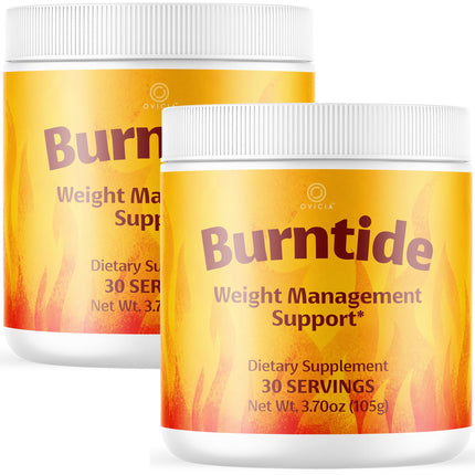 (2 Pack) Burntide Powder - Official Burn Tide Advanced Premium Formula with All Natural Ingredients Maximum Strength Vitamins Support for Wellness & Overall Health Reviews, 120 Servings for 2 Months