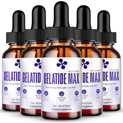 IDEAL PERFORMANCE Gelatide Max Drops, GelatideMax Droppers Reviews (5 Pack)