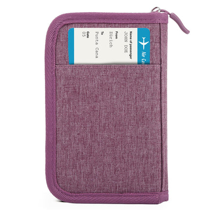Passport Holder for Travel, Women Rfid Blocking Passport Wallet, Travel Essentials Premium Wallets, Waterproof Passport Holders Bag for Men Traveling, Travel Document Organizer Credit Cards Case
