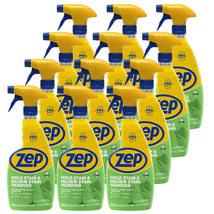 Commercial Mold Stain & Mildew Stain Remover, Quart Bottle, 12 Bt/Case