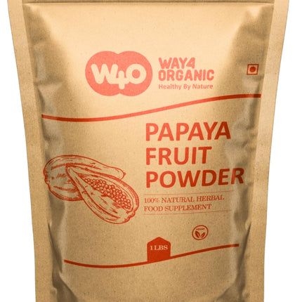Papaya Fruit Powder 1 lb (16 Oz), Air Dried Fresh Whole Fruit Herbal Powder, Natural Papain Tenderizer for Marinades, Sauces & Cooking | Smoothies, Baking, DIY Skincare (1 Pound(16 Ounces))