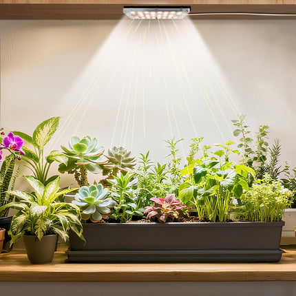 Under Shelf Grow Light, Stick On LED Plant Light, Indoor Plants with Timer