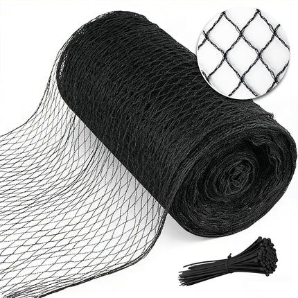 Tilvex Bird Netting 7.5x100 FT,1/2" Mesh Heavy Duty Garden Netting