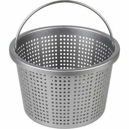 LVACODV Aluminum Pool Skimmer Basket Replacement for Pentair U-3 & Hayward SP1070/SPX1070E, 8-1/8" Top OD x 6.5" Bottom Dia x 5.5" H, 316 Stainless Steel Handle