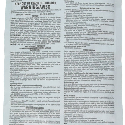 CSI Cyper WSP Cypermethrin Insecticide, Water-Soluble Packets 4ct (4 x .33oz)