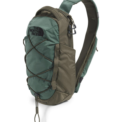 The North Face Borealis Sling Bag - Crossbody Bag, Water Repellent, Adjustable Strap, Multiple Compartments, Cedar/Lava Red, One Size