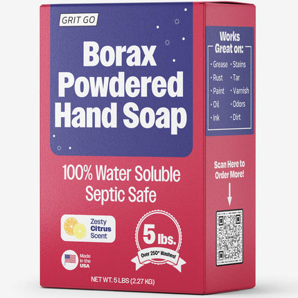 Grit Go Borax Powdered Hand Soap (5 lbs)