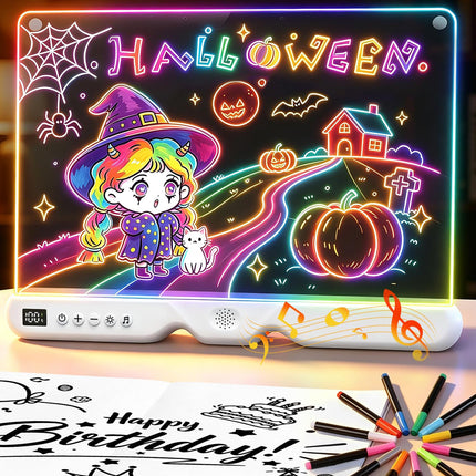 Musical LED Drawing Board Christmas Birthday Gifts for Girls/Boys