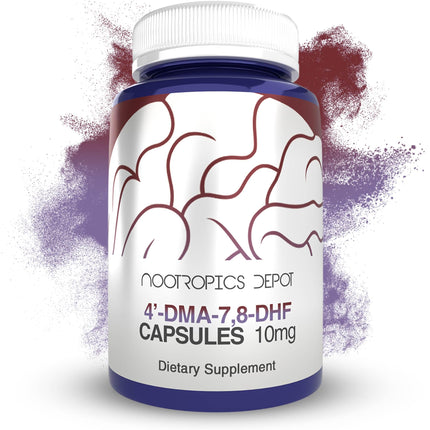Nootropics Depot 4’-DMA-7,8-DHF Capsules | 10mg | 90 Count | 4'-DMA-7,8-Dihydroxyflavone