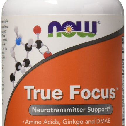 Now Foods True Focus, 90 Veg Capsules (2 Pack)