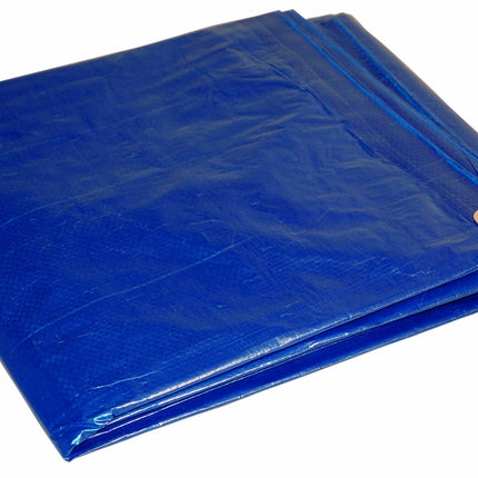 Dry Top Multi-Purpose Economy Poly Tarp, 20x30 Feet, Blue