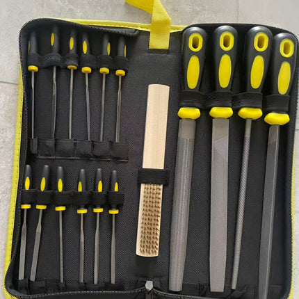 TOYIKOM 17Pcs Metal Needle File Set
