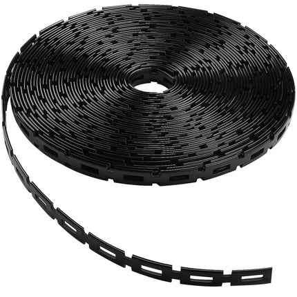 50 FT Chain Lock Tree Ties, 0.5Inch Outdoor Plant Strap for Staking