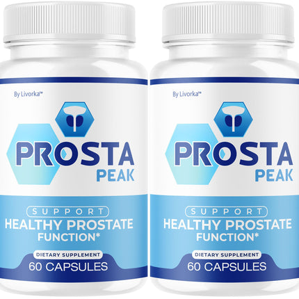 (2 Pack) Prosta Peak Capsules - Official ProstaPeak Support Supplement Pills For Men - Maximum Strenght, Natural Prosta Peak Support For Overall Health & Wellness Reviews, 120 Capsules For 2 Months