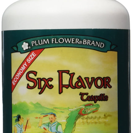 Six Flavor ECONOMY SIZE, 1000 ct, Plum Flower