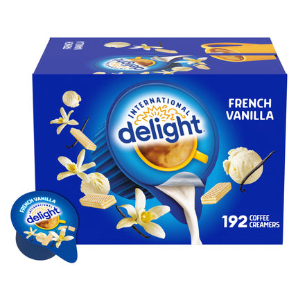 International Delight Creamer Singles, French Vanilla, 192 Count