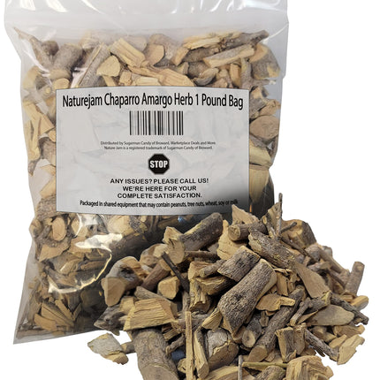Naturejam Chaparro Amargo Herb 1 Pound Bag-100% Natural Wildcraft-No Processing aka Castella
