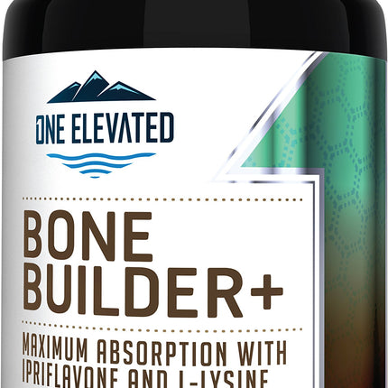 Comprehensive Bone Builder Calcium Supplement. Formulated with Highest Grade Calcium -Carbonate/Hydroxyapatite/Citrate, Magnesium, Zinc, D3. Works in Sync for Optimum Bone Health and Bone Strength.