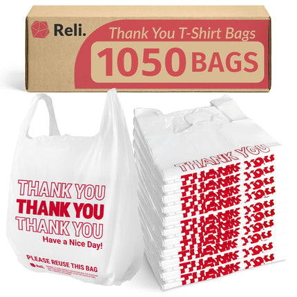 Reli. Plastic Bags Thank You (1050 Count)