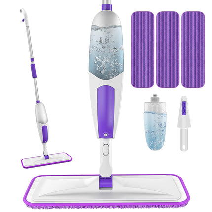 Microfiber Spray Mops for Floor Cleaning Wet Dry Use for Wood Laminate Tile