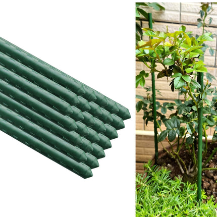 36 Inch Plant Support Garden Stakes, Steel Tomato Plant Stakes, Pack of 25