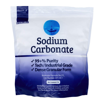 Duda Energy 10 lb Pure Sodium Carbonate Dense Soda Ash Na2CO3 pH Adjust Chemical Spa Pool Cleaning Dishwasher