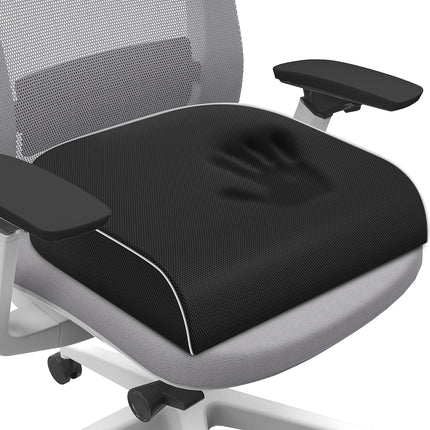 SweetSlubr Memory Foam Seat Cushion, Office Chair Cushion, Chair Pad,3-Inch
