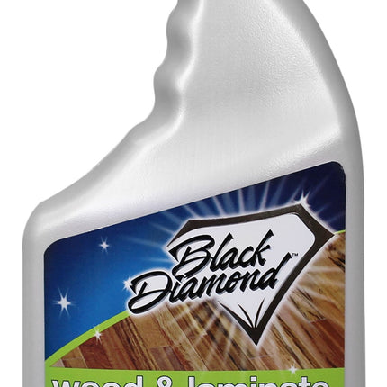 Black Diamond Stoneworks Wood, Laminate, Hardwood & Luxury Vinyl Floor Cleaner Spray – Multi-Purpose Mopping Solution for a Streak-Free Clean (32 Fl Oz)