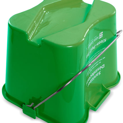 San Jamar Kleen-Pail® Plastic Pro Cleaning Bucket 8 Quarts Green