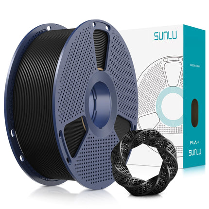 SUNLU PLA Plus Filament 1.75mm Black 1KG