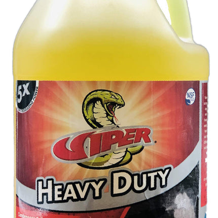 Refrigeration Technologies Viper Heavy Duty Coil Cleaner & Degreaser 1 Gal, Amber