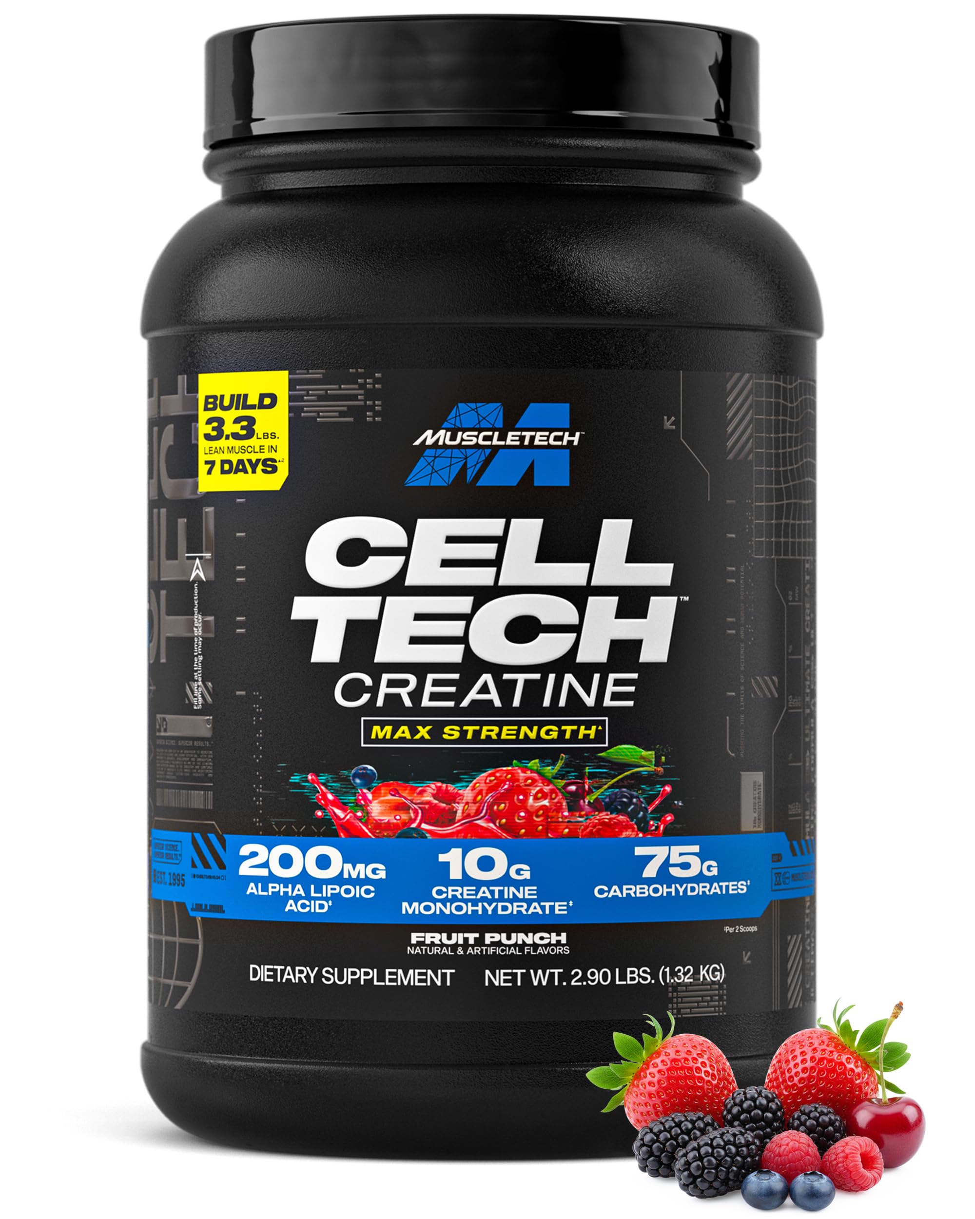Muscletech Supplements MuscleTech Creatine Monohydrate Powder Cell-Tech Creatine Post Workout ...