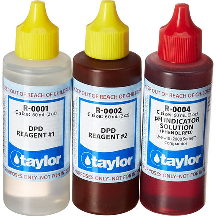 Taylor Replacement Reagent Refill Kits, Prevent Corrosion - Basic Refill Kit - 2 oz.