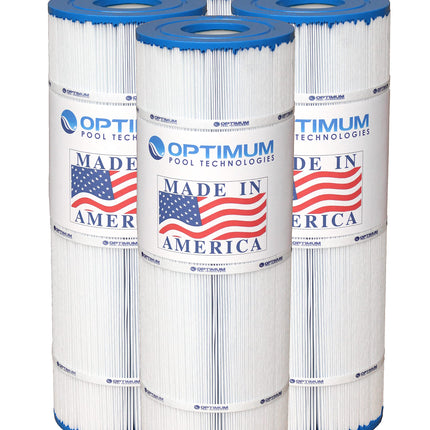 Optimum Pool Technologies® Pool Filter 4-Pack, Compatible Replacement for Pentair® Clean & Clear Plus 320 178580, R173573, Unicel C-7470, Pleatco PCC80, & Filbur FC-1976, FC-6465 Filter Cartridges