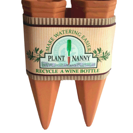 Plant Nanny Recycle a Wine Bottle Stake Set 4 Count