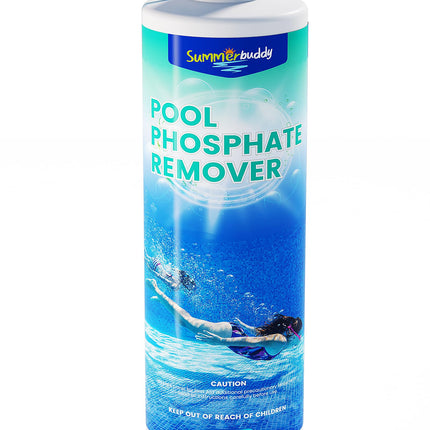 SUMMERBUDDY Pool Phosphate Remover,Advanced Phosphate Removal Pool Formula-Perfect for Swimming Pool Treatment to Make Your Pool Phosphate Free
