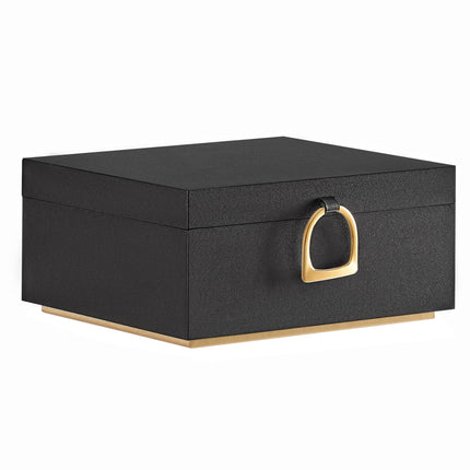 SONGMICS 2-Layer Jewelry Box, Jewelry Organizer with Handle, Removable Jewelry Tray, Jewelry Storage, Floating Effect, 8.1 x 9.4 x 4.3 Inches, Gift Idea, Black UJBC165B01