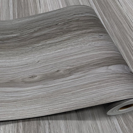auxua Wood Grain Peel and Stick Floor Tiles – 11.8” Width, Full Roll Length of 590" – Versatile Design for Any Space, Light Color Self Adhesive Vinyl Flooring, Waterproof and Non-Slip Features