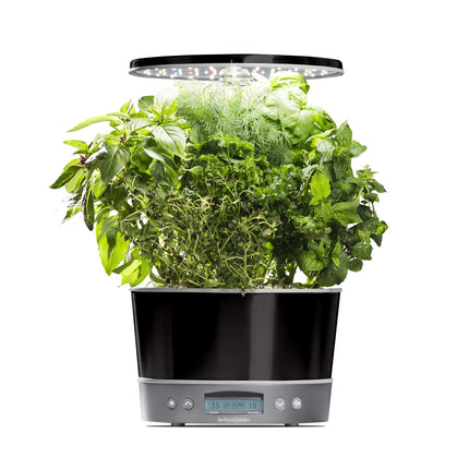 AeroGarden Harvest Elite 360, Platinum Stainless