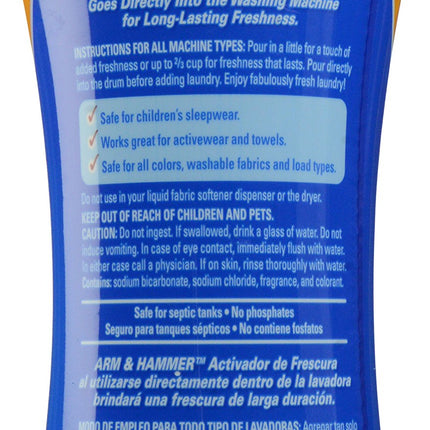 Arm & Hammer Clean Scentsations in-wash Freshness Booster, Purifying Waters, 24 Ounce