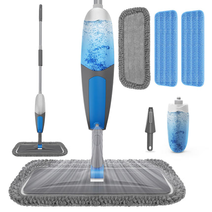 BPAWA Spray Mops for Floor Cleaning: Microfiber Wet Mop for Hardwood Tile