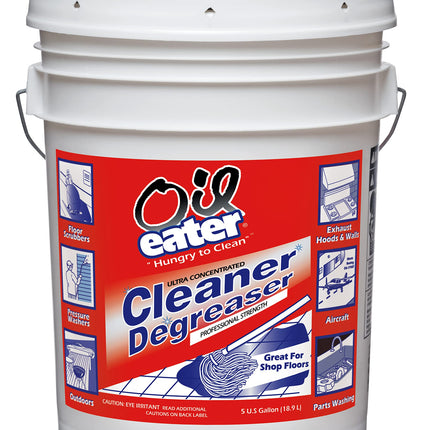 Oil Eater AOD5G35438 Original 5 Gallon Cleaner/Degreaser, light yellow, 640 Fl Oz (Pack of 1)