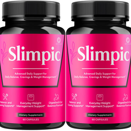 (2 Pack) Slimpic Capsules - Official Slimpic Pills Advanced Premium Formula Support Maximum Strength, All Natural Ingredients Vitamins for Overall Health & Wellness Reviews, 120 Capsules for 2 Months