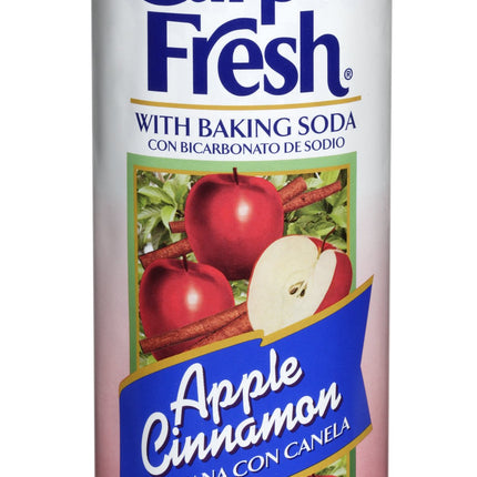 Carpet Fresh Rug and Room Deodorizer with Baking Soda, Cinnamon Apple Fragrance, 14 OZ [12-Pack]