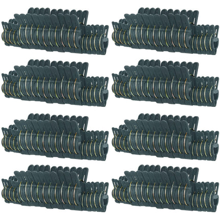 Fasmov 160 Piece Efficient Gardening Plant & Flower Spring Clips - for Supporting or Straightening Plant Stems, Stalks, and Vines