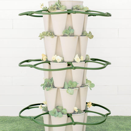 Greenstalk Set of 3 Plant Supports for Growing Tomatoes, Cucumbers, Peppers, Eggplant, and Squash Vertically in a Vertical Planter