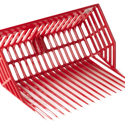 Little Giant® DuraPitch II Pitch Fork Replacement Head | Durable Polycarbonate Stable Fork Head with Basket Design | Manure Fork | Bedding Rake | 13" Tines