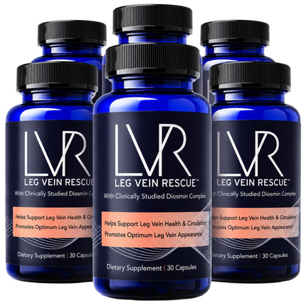 LVR Diosmin Supplement, 570mg, Leg Wellness & Circulation Support, 30 Days