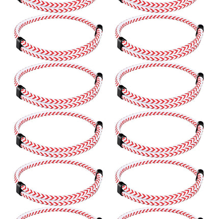 Liliaafar 12 Pcs Baseball Gifts Rope Bracelets