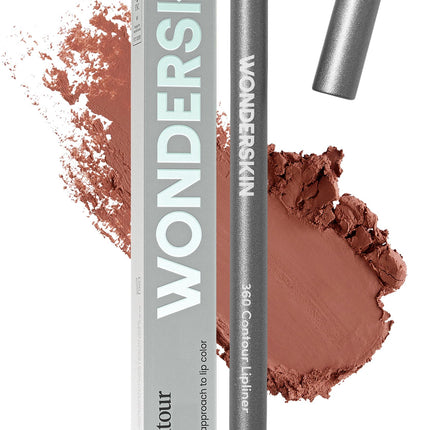 Wonderskin Lipliner Pencil - 360 Contour Lipliner, Longwear, Waterproof